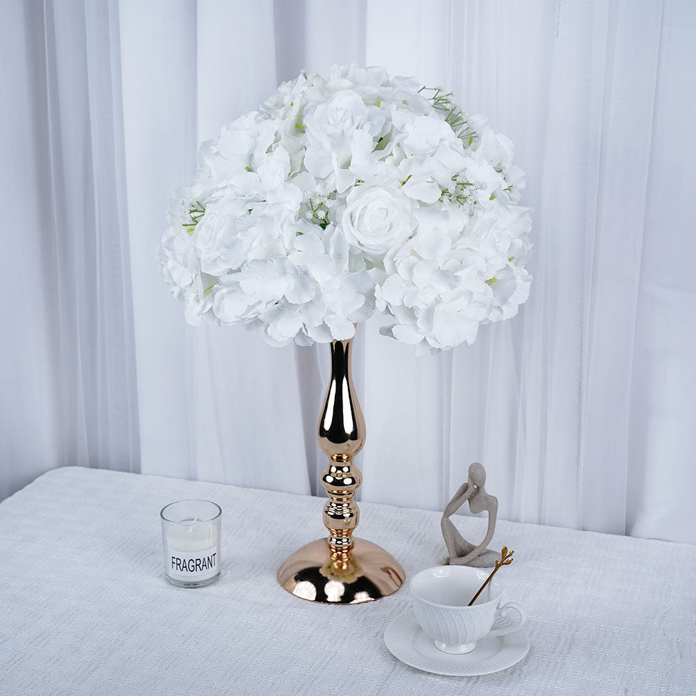 Uflower 35CM Artificial Flower Table Centerpiece Flower Ball Wedding Floral Arrangement